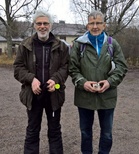 B-sarjan voittajat Harri ja Jyri LeSi.